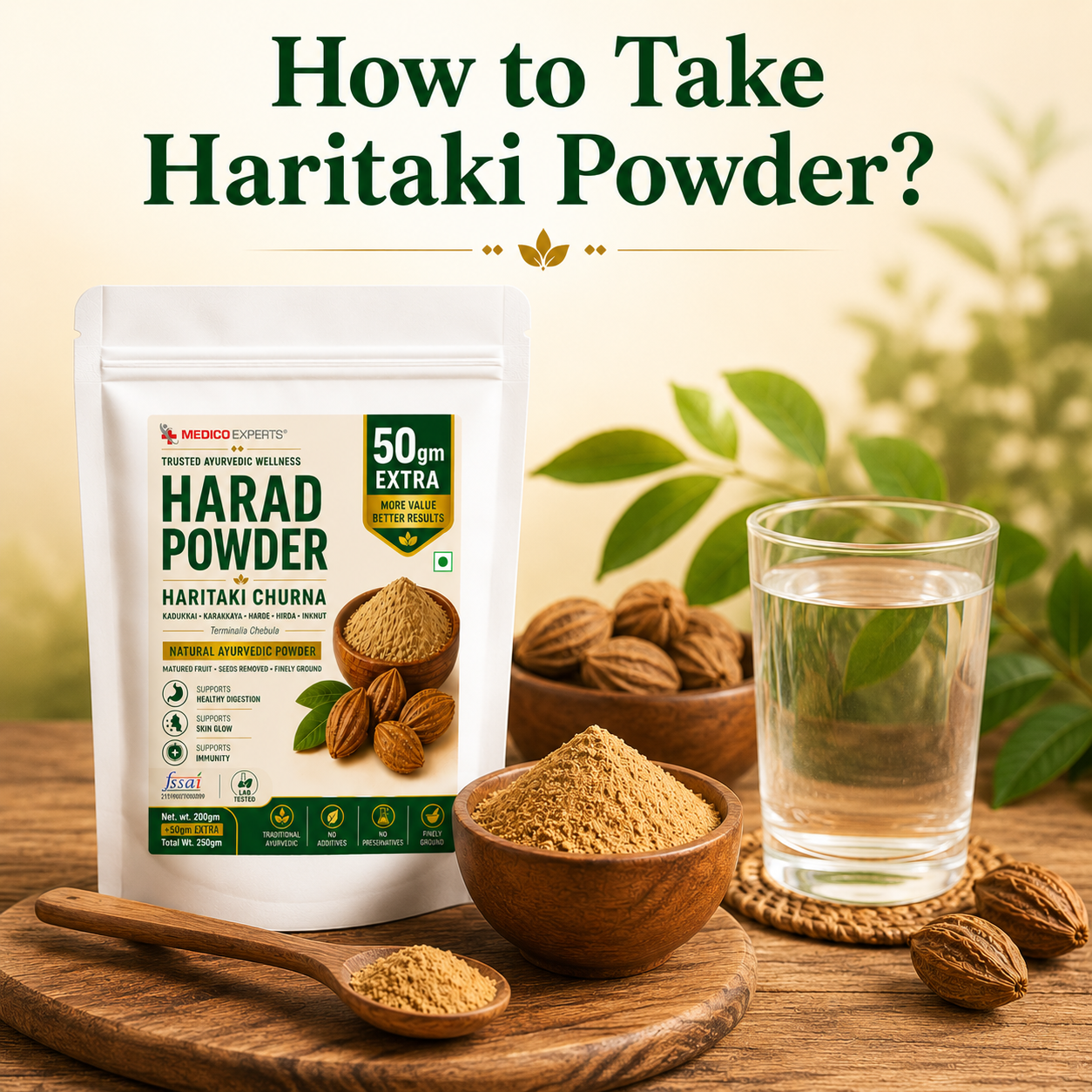 How to Take Haritaki Powder How to Take Haritaki Powder?