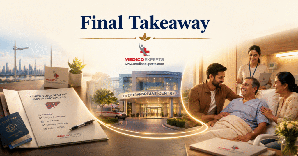 Liver Transplant in India for NRI - Final Takeaway