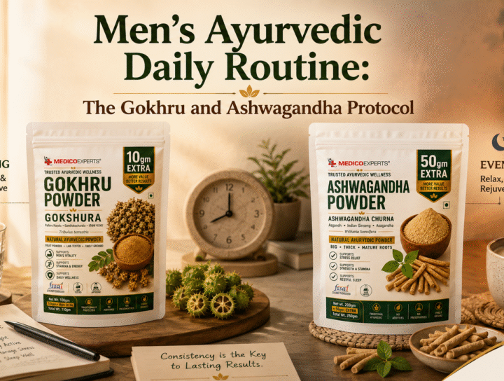 Men's Ayurvedic Daily Routine: The Gokhru and Ashwagandha Protocol 71 Men’s Ayurvedic Daily Routine - The Gokhru and Ashwagandha Protocol