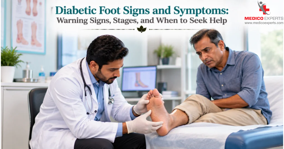 Diabetic Foot Signs and Symptoms: Warning Signs, Stages, and When to Seek Help 7 Diabetic Foot Signs and Symptoms - Warning Signs, Stages, and When to Seek Help