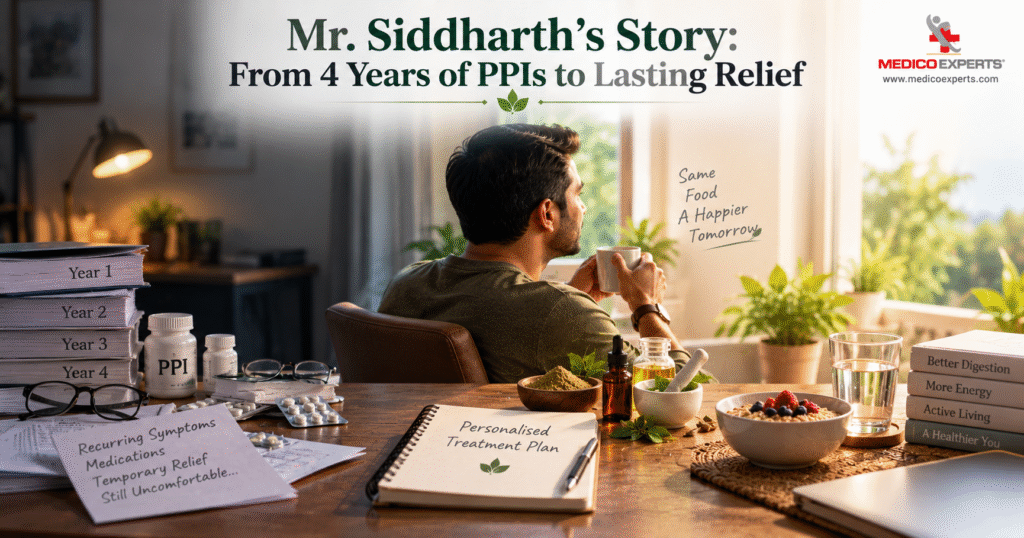Combination Therapy For GERD: How Personalized Root-Cause Treatment Works 11 Mr. Siddharth’s Story - From 4 Years of PPIs to Lasting Relief