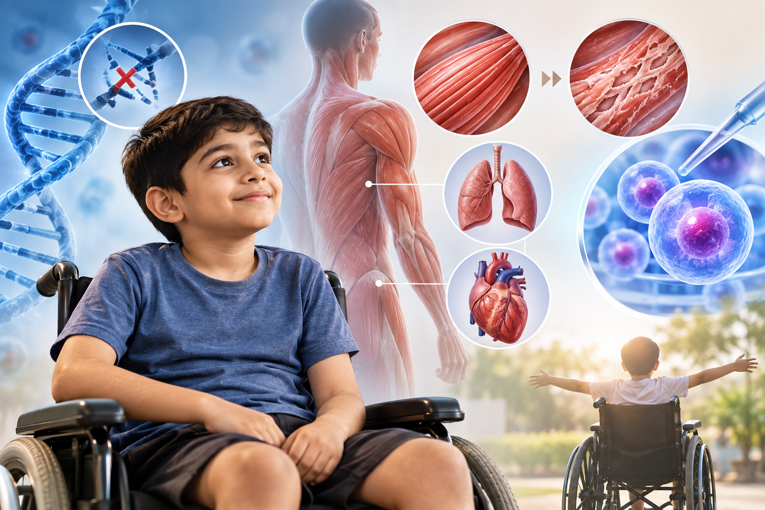 Muscular Dystrophy kid